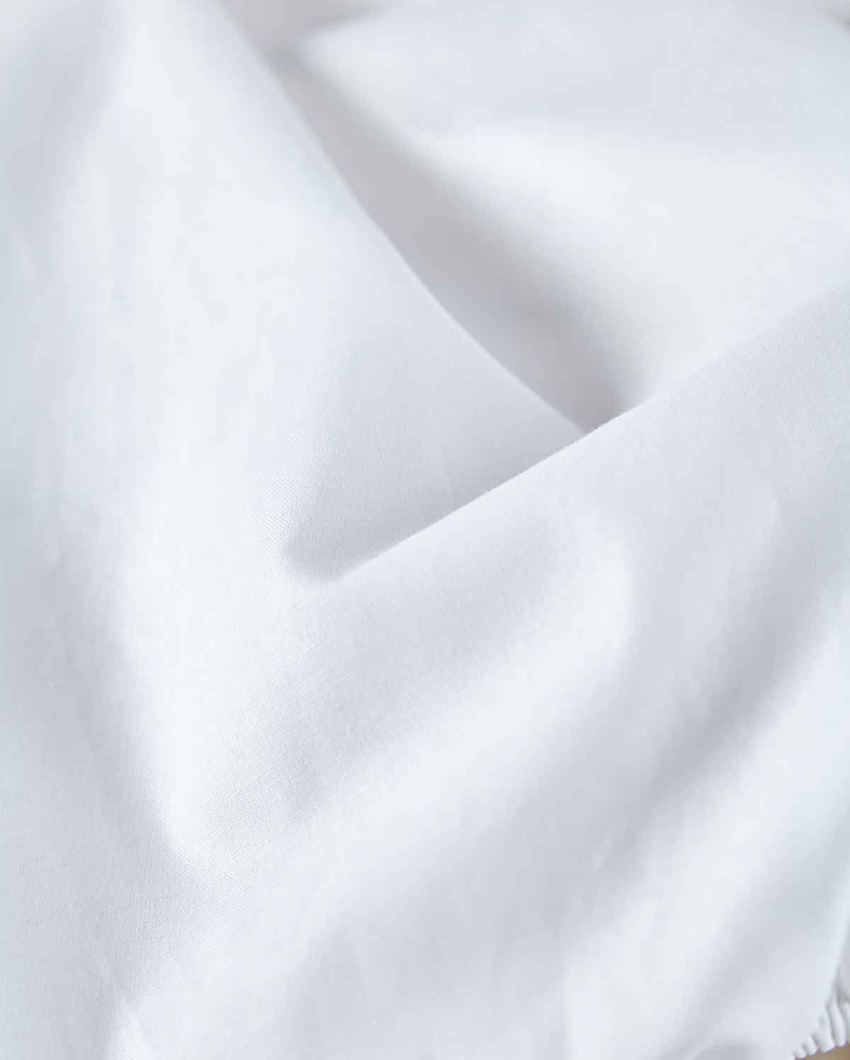 Classic Percale - Fitted Sheet Set - White