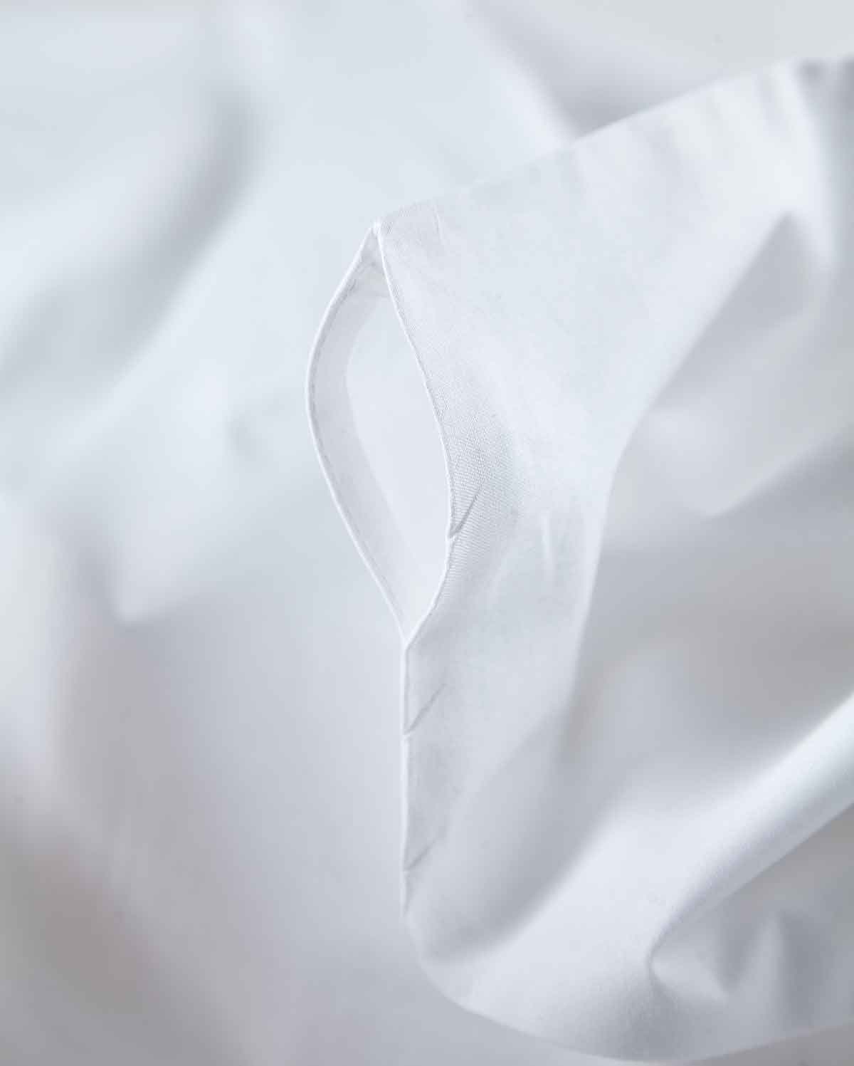 Classic Percale - Fitted Sheet Set - White