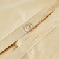Classic Percale Duvet Cover - Creme Brule