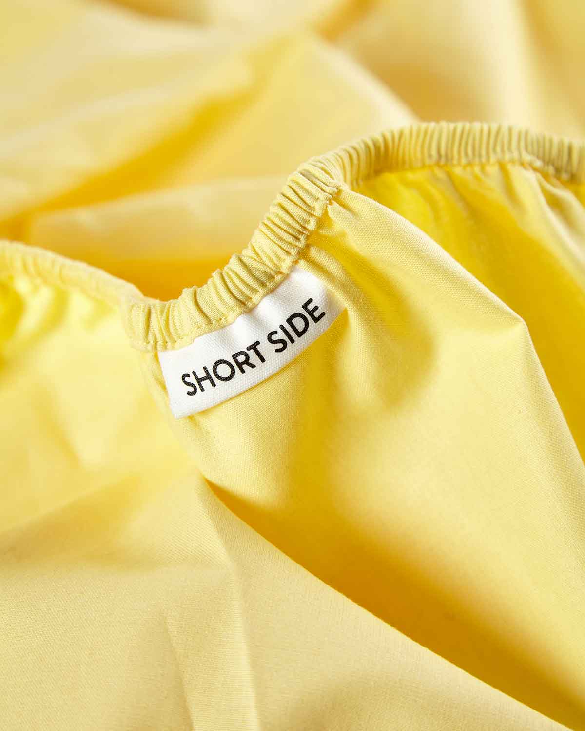 Classic Percale - Fitted Sheet Set - Yellow