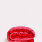 Reversible Percale Bedding Set - Fuchsia & Red