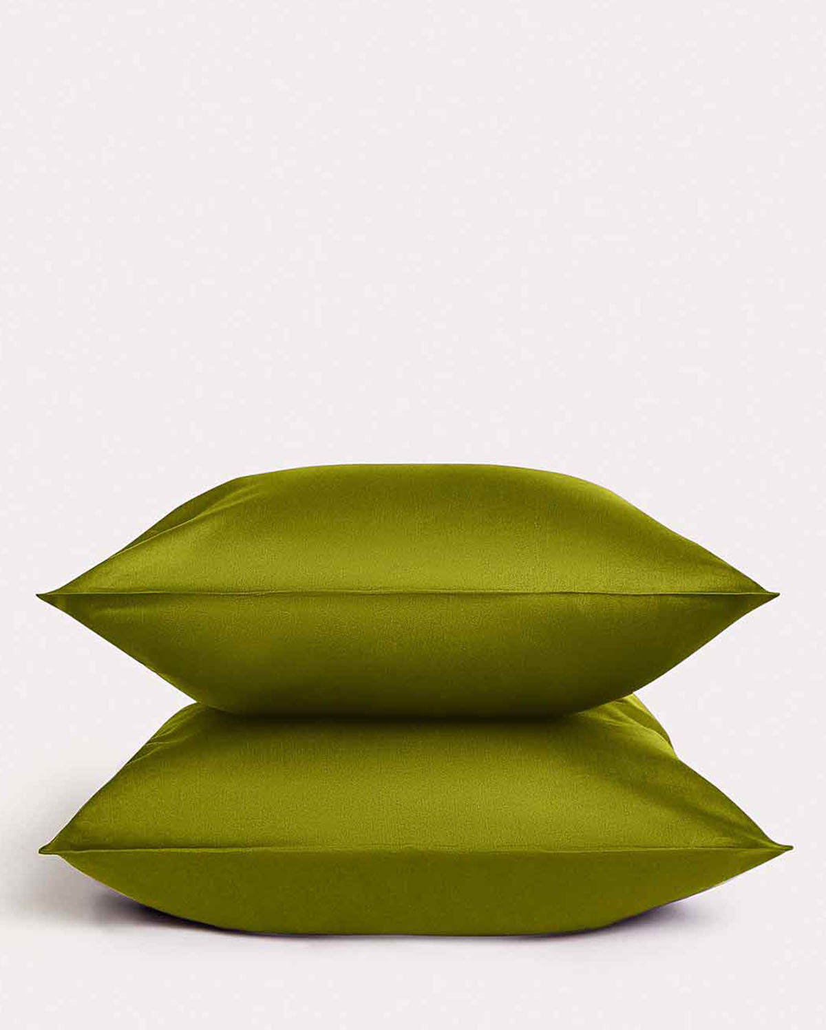 Lavish Sateen Pillowcase 2pcs - Green