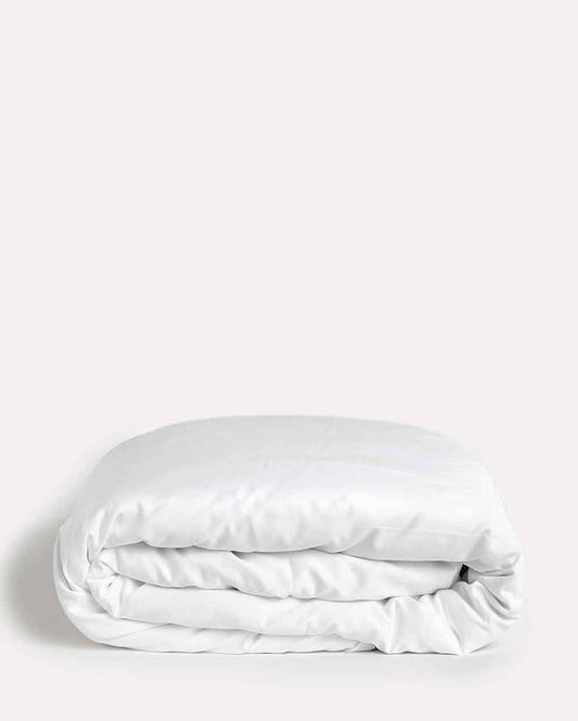 Lavish Sateen Duvet Cover - White