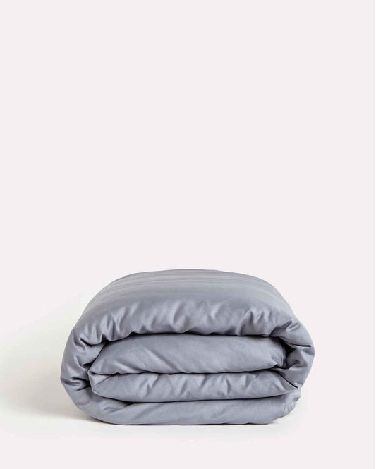 Lavish Sateen Duvet Cover - Dark Grey