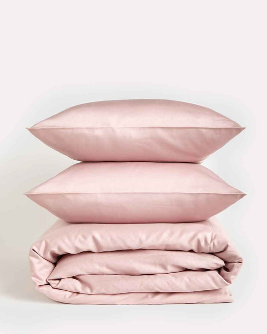 Lavish Sateen - Duvet Cover Set - Nude Pink