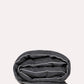 Classic Percale Duvet Cover- Anthracite with White Piped Edge