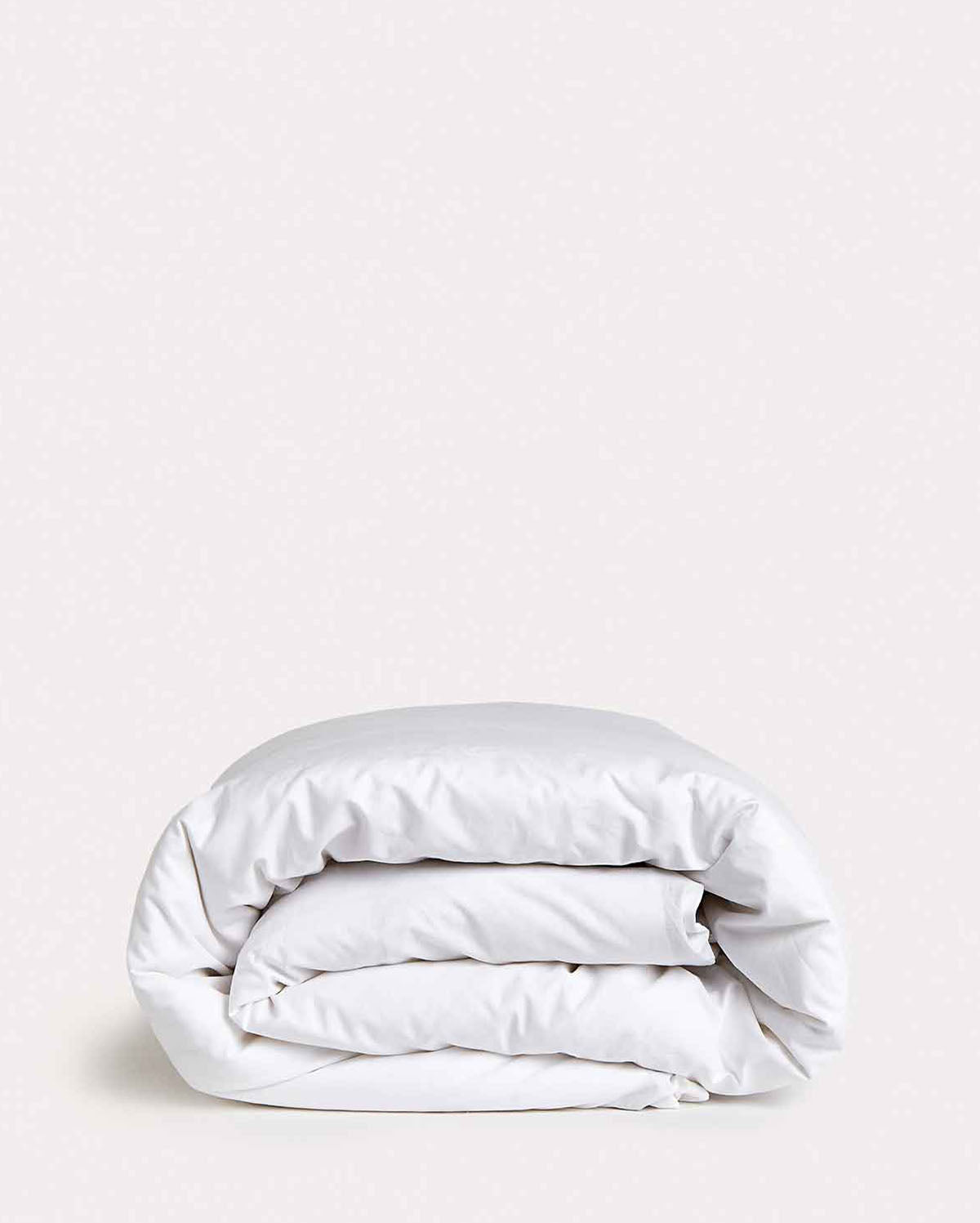 Classic Percale Duvet Cover - White