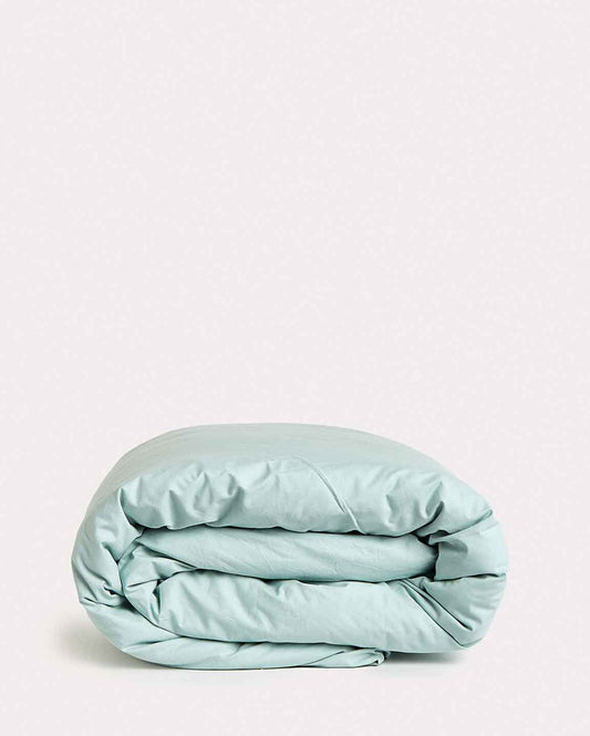 Classic Percale Duvet Cover - Mint