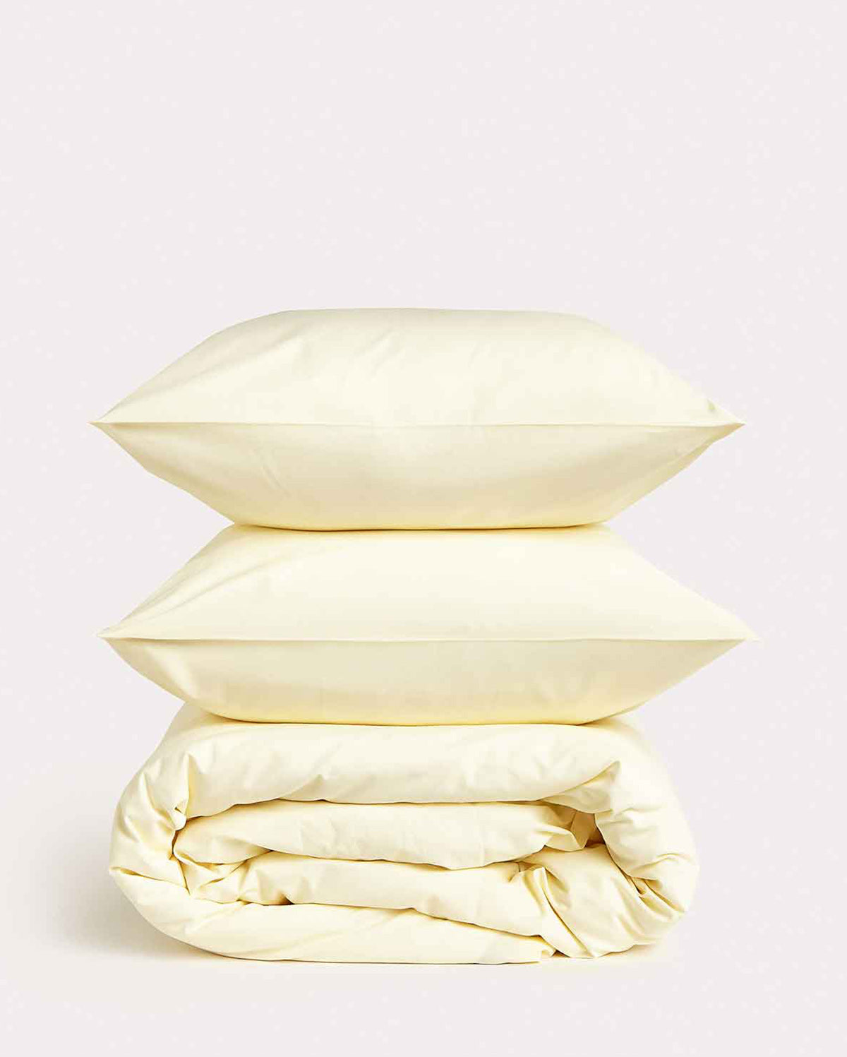 Classic Percale - Duvet Cover Set - Cream