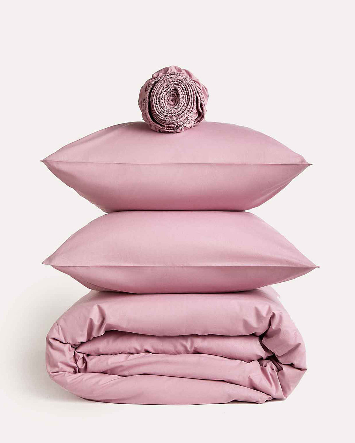 Classic Percale - Core Bedding Set - Pink