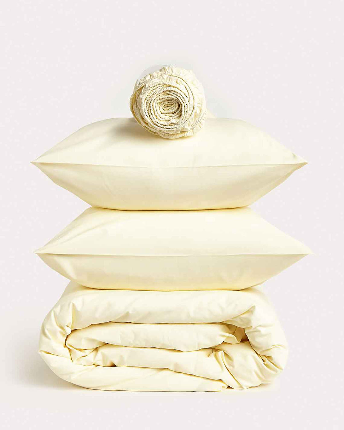 Classic Percale - Core Bedding Set - Cream