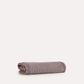 2x Waffle Cotton Towel - Dark Purple - Ocoza