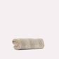 Cotton Velvet Towel Set - Milk Chocolate (2 pieces)