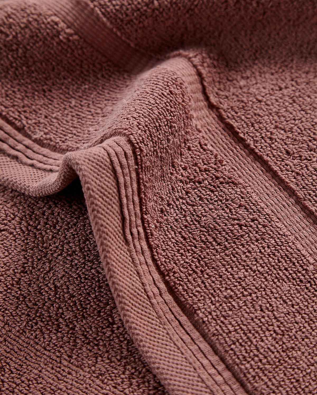 Cotton Bath Mat - Dusty Rose