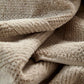 Cotton Velvet Towel Set - Milk Chocolate (2 pieces)