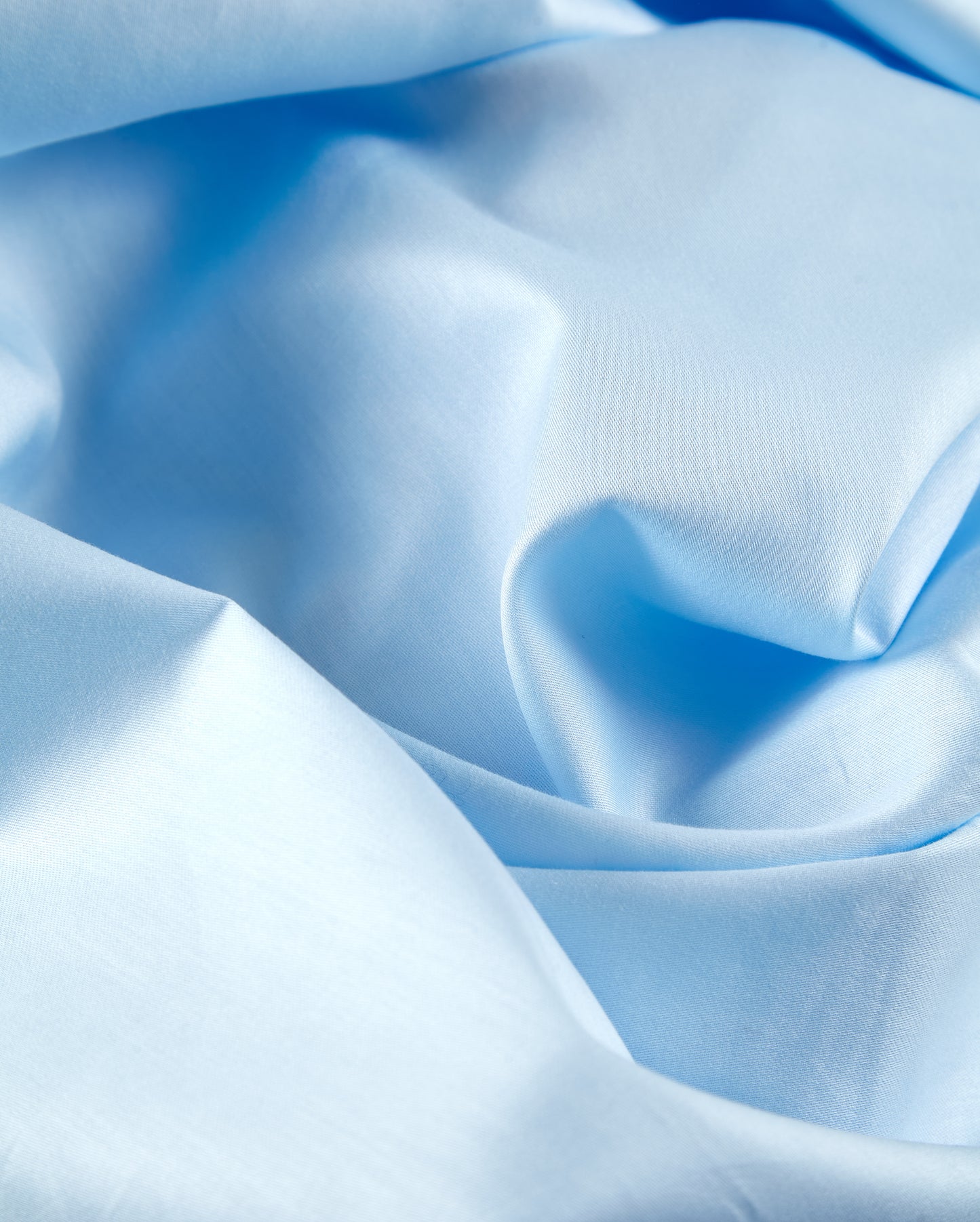 Reversible Sateen Bedding Set - Blue & Baby Blue