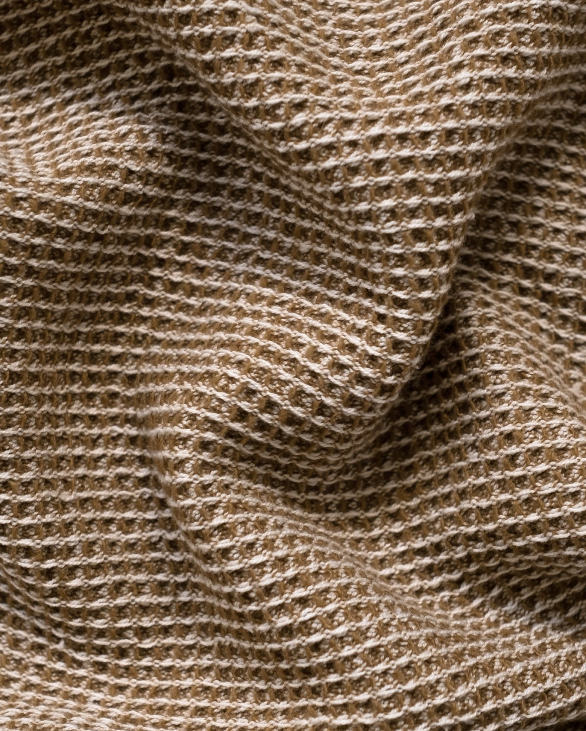 Pergamon Cotton Throw - Camel