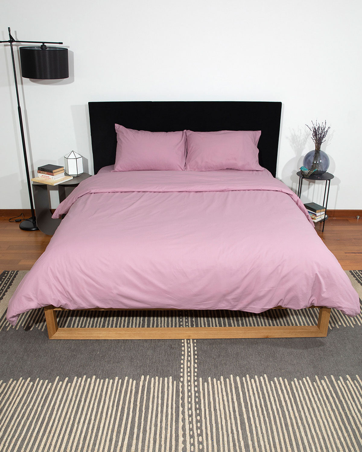 Classic Percale Duvet Cover - Pink