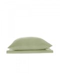 Burum Cotton Flat Sheet Set - Sage Green - Ocoza